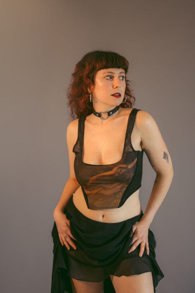 Sesión de fotos intima en estudio