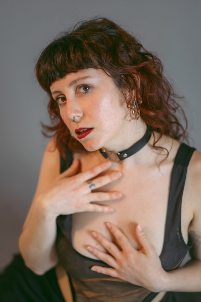 Sesión de fotos intima en estudio