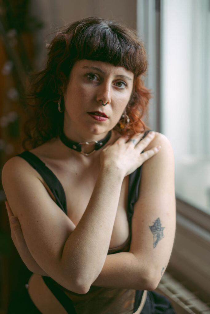 Sesión de fotos intima en estudio