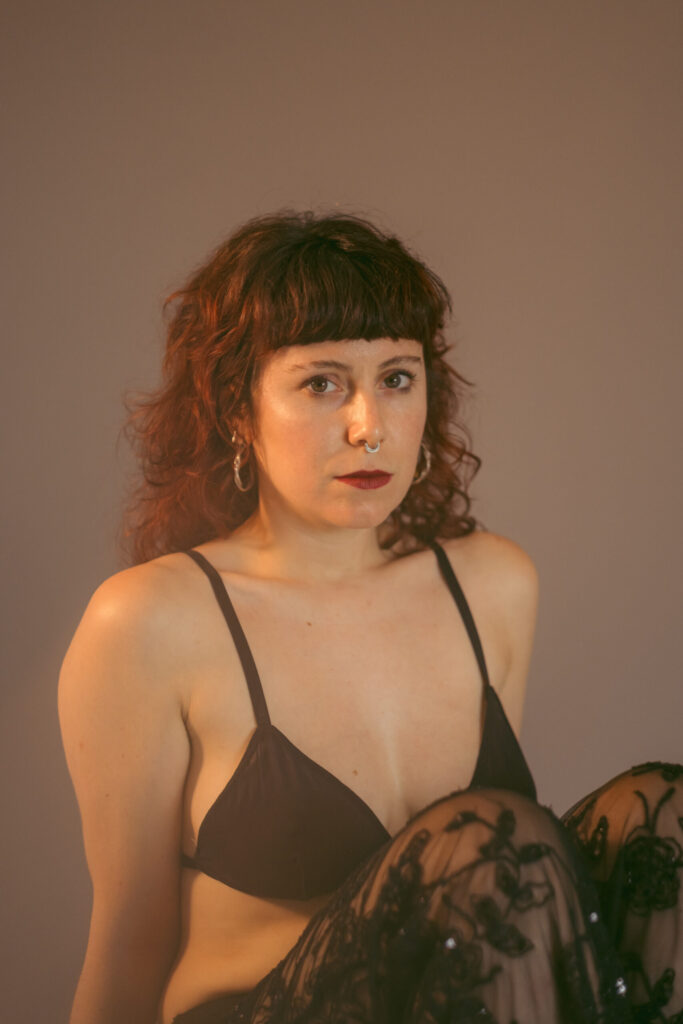 Sesión de fotos intima en estudio