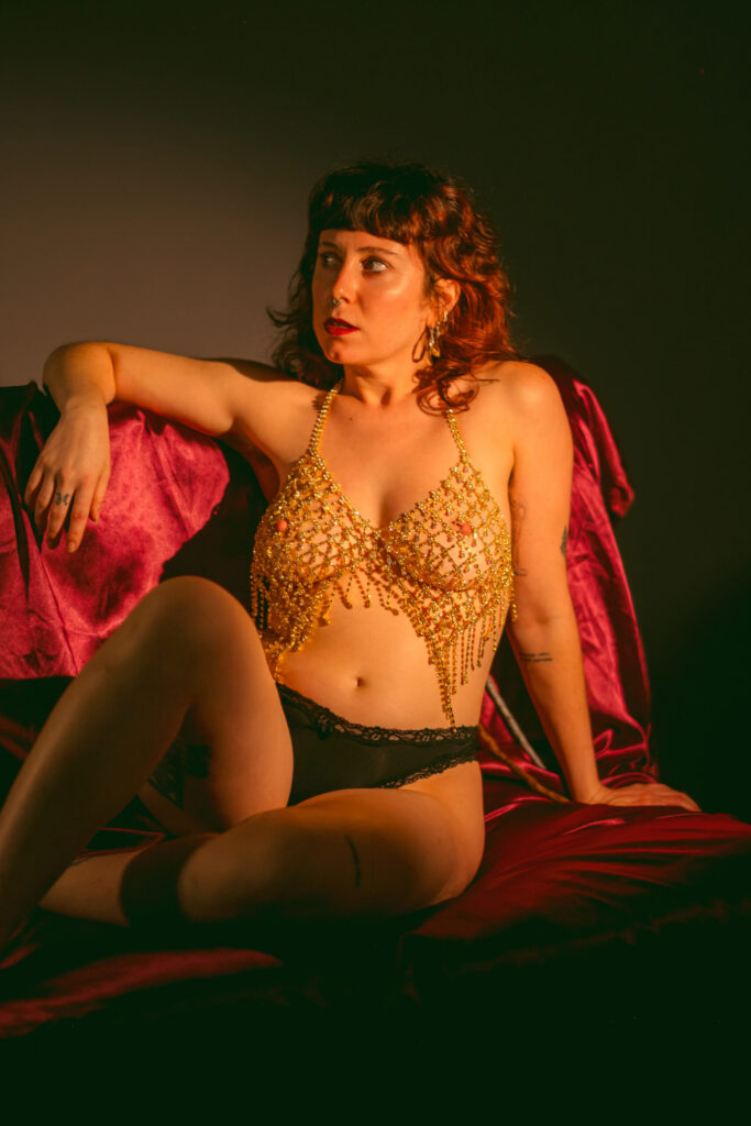 Sesión de fotos intima en estudio