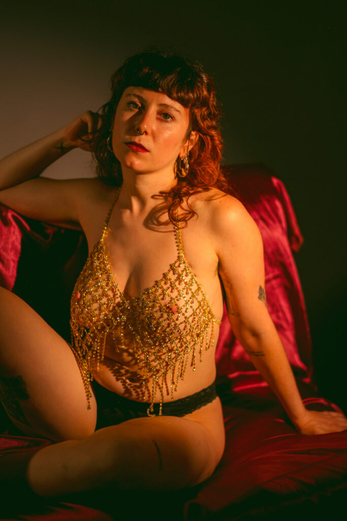 Sesión de fotos intima en estudio