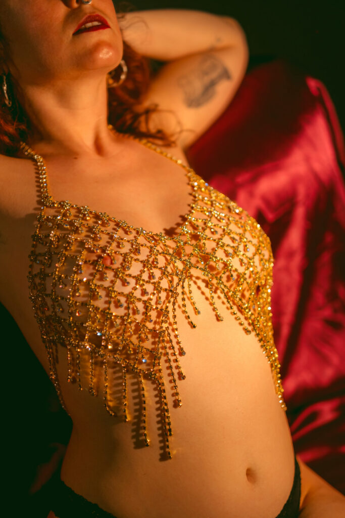 Sesión de fotos intima en estudio