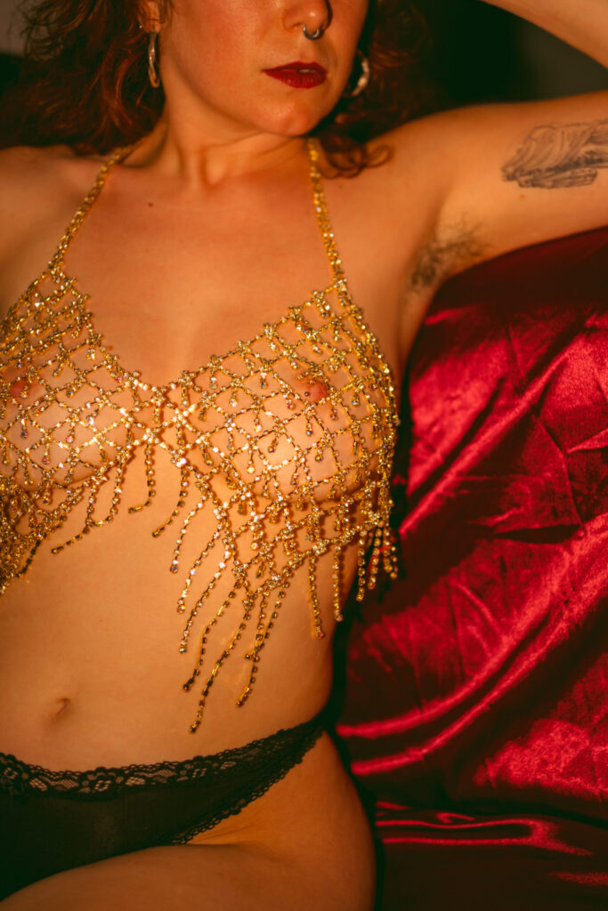 Sesión de fotos intima en estudio