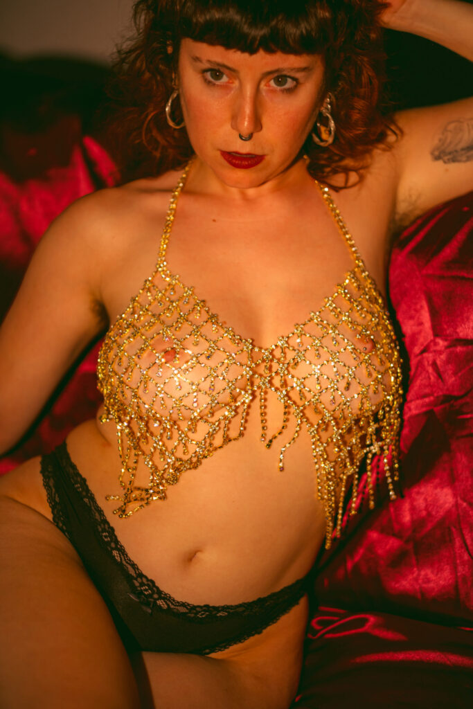 Sesión de fotos intima en estudio