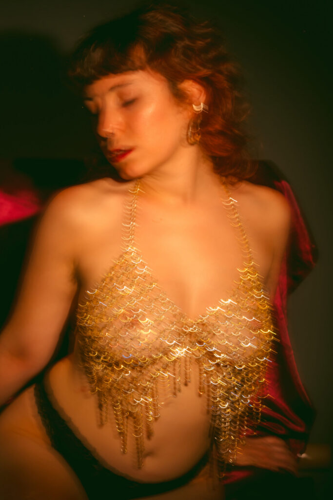 Sesión de fotos intima en estudio