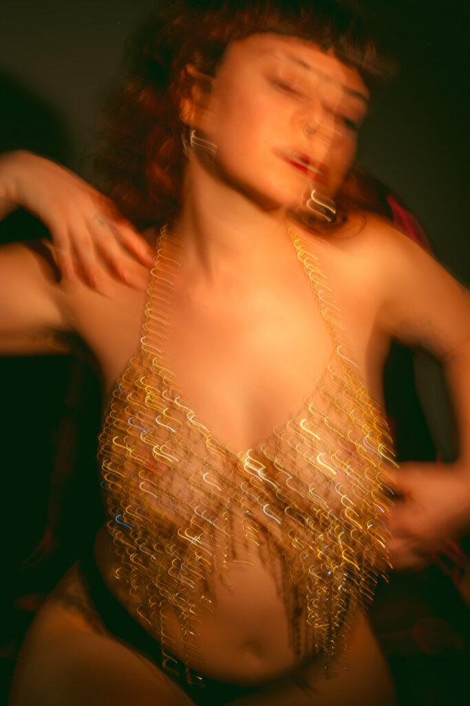 Sesión de fotos intima en estudio