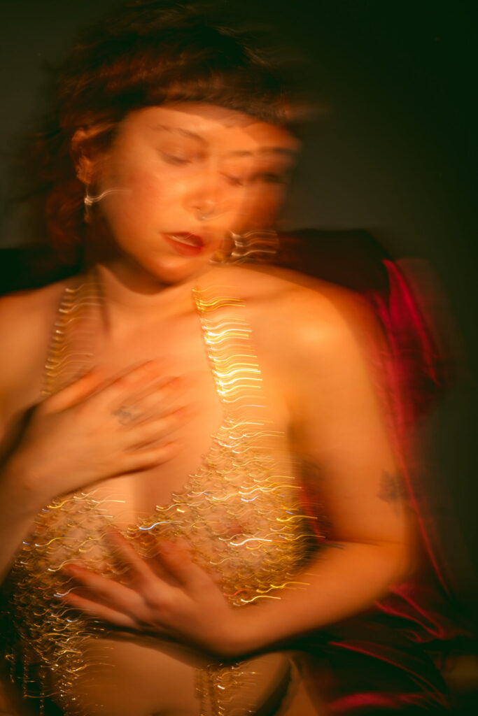 Sesión de fotos intima en estudio