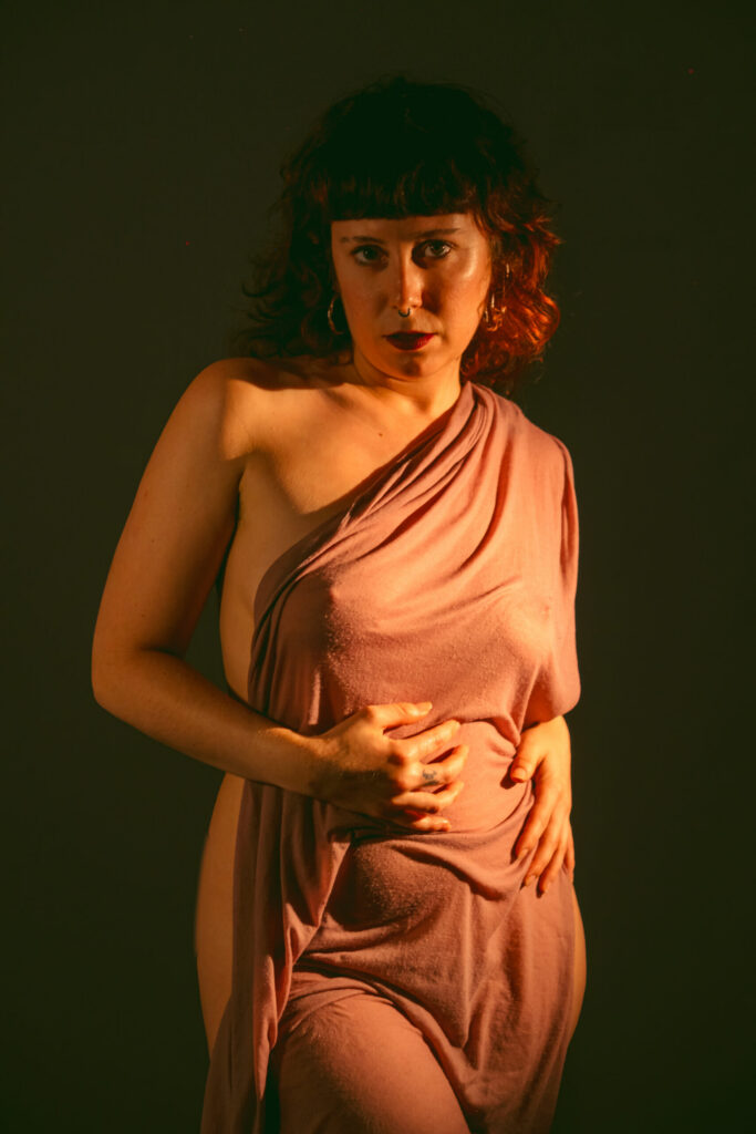 Sesión de fotos intima en estudio