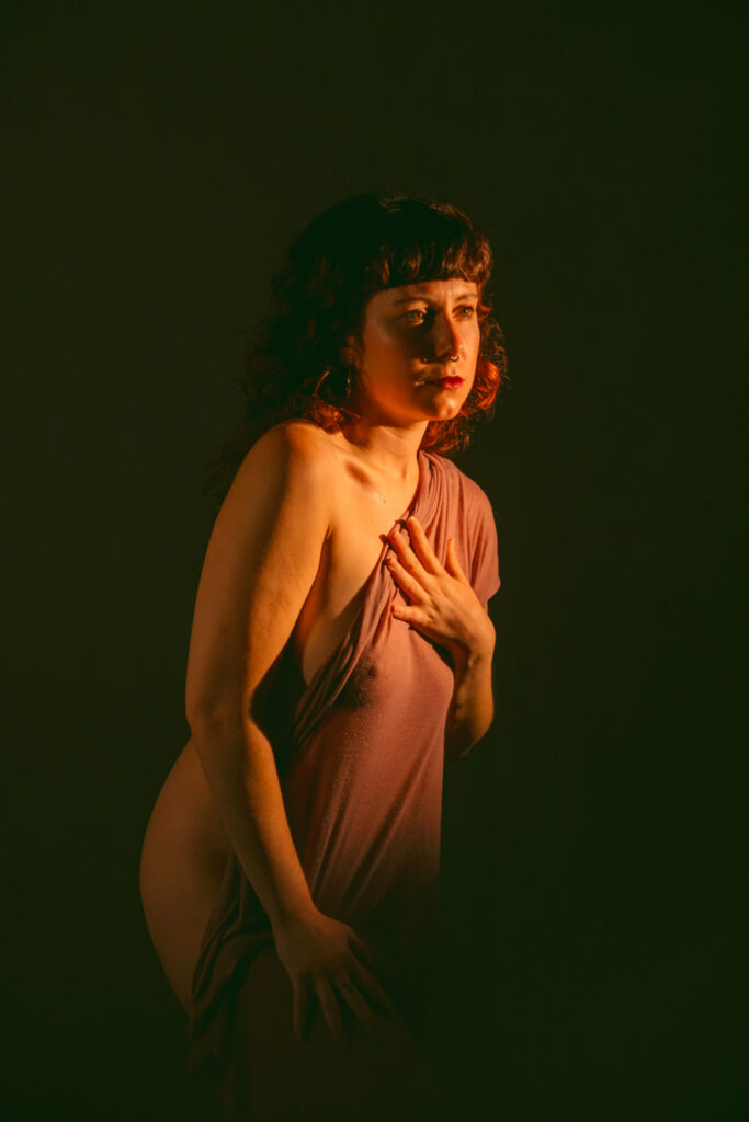 Sesión de fotos intima en estudio