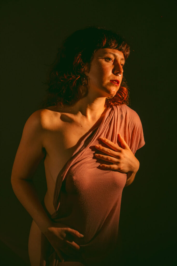 Sesión de fotos intima en estudio