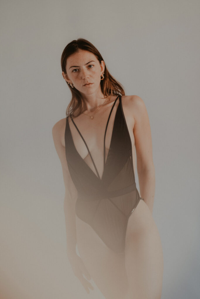 Sesión de fotos para marca de lencería