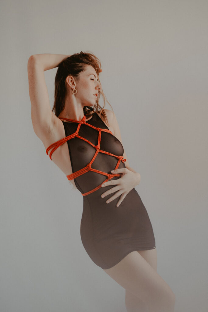 Sesión de fotos para marca de lencería