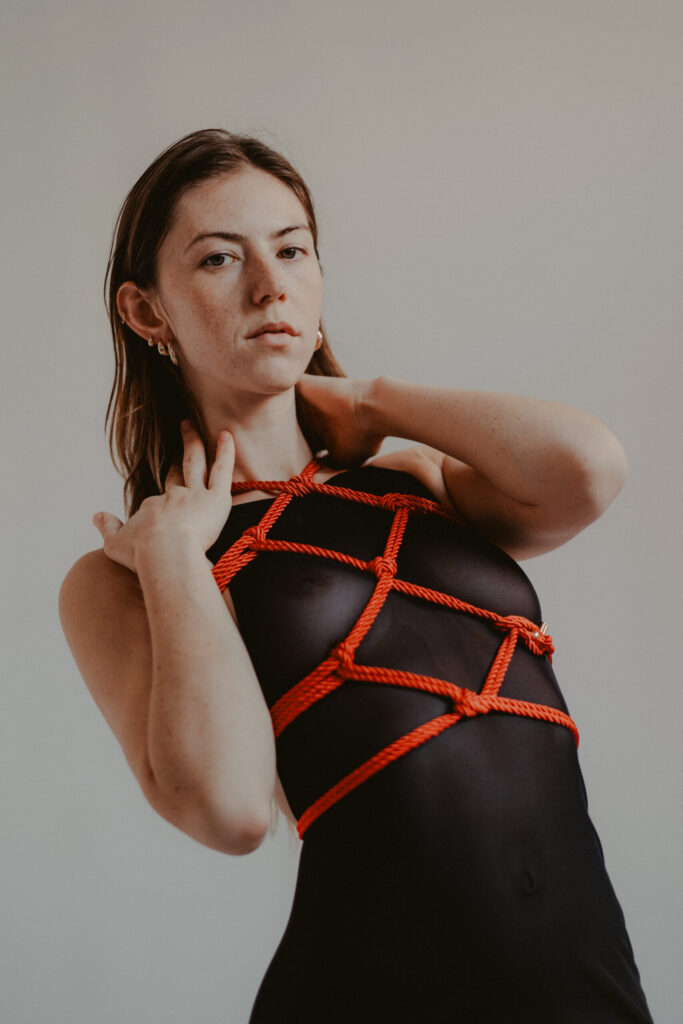 Sesión de fotos para marca de lencería