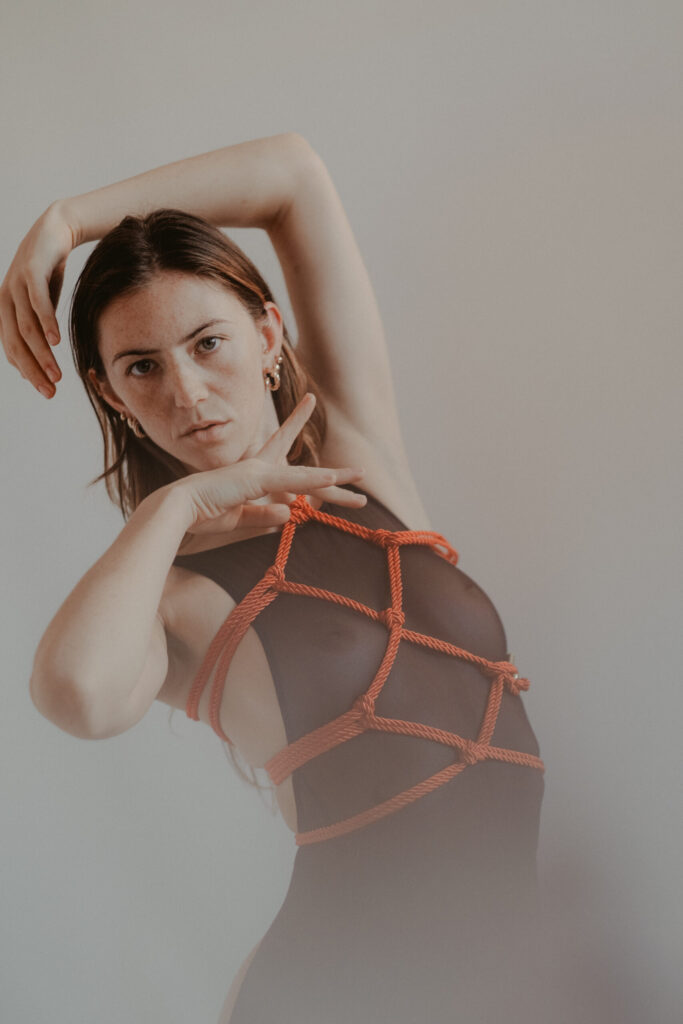 Sesión de fotos para marca de lencería