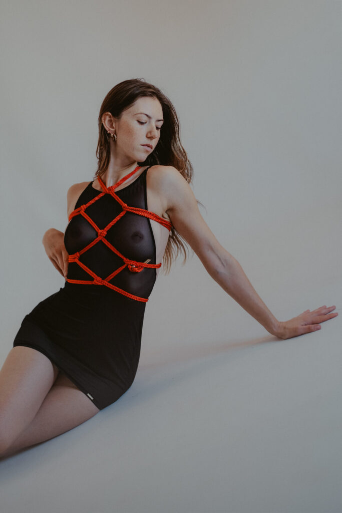 Sesión de fotos para marca de lencería