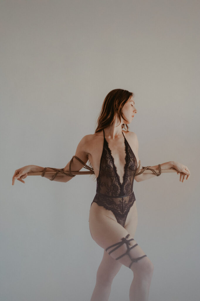 Sesión de fotos para marca de lencería