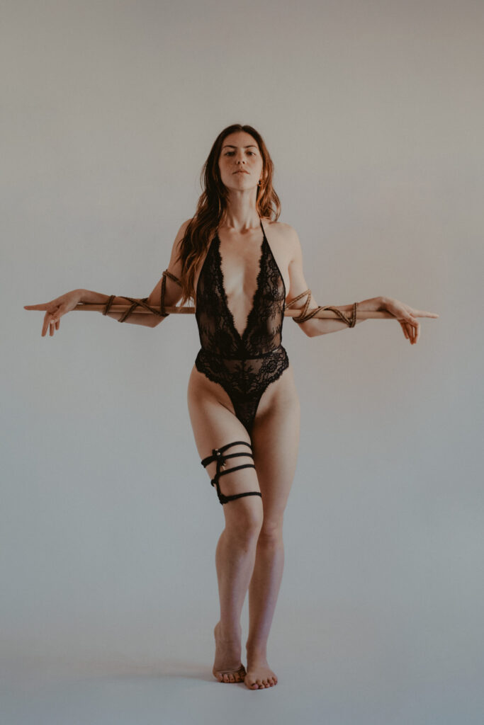 Sesión de fotos para marca de lencería