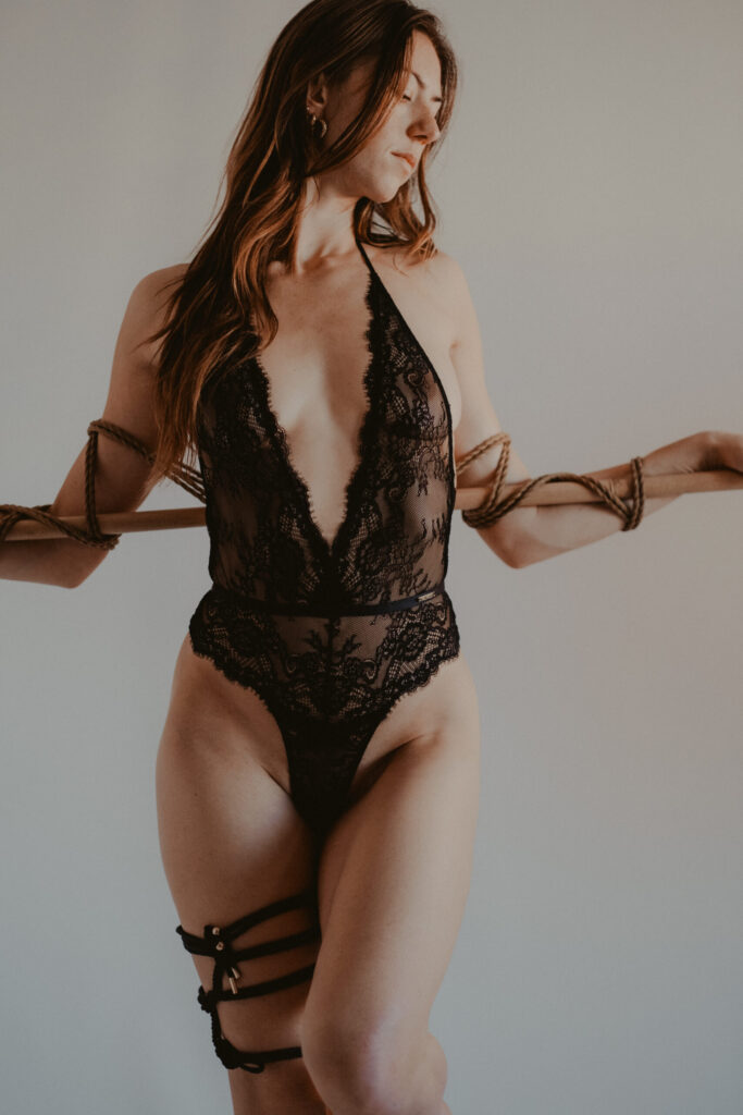 Sesión de fotos para marca de lencería